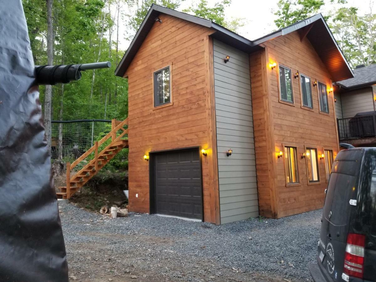 Villa Les cabines Nordik des piles à Saint-Jean-des Piles Extérieur photo