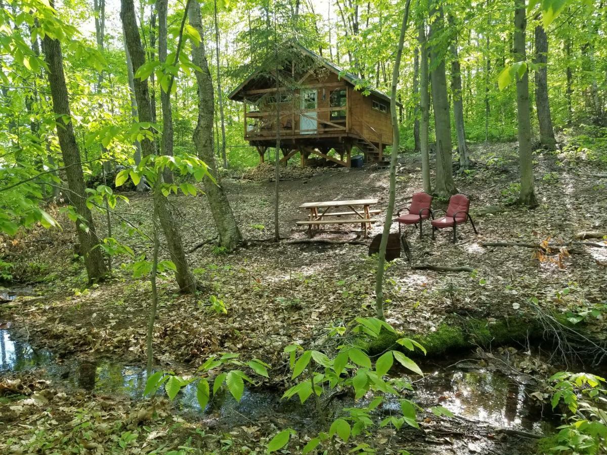 Villa Les cabines Nordik des piles à Saint-Jean-des Piles Extérieur photo